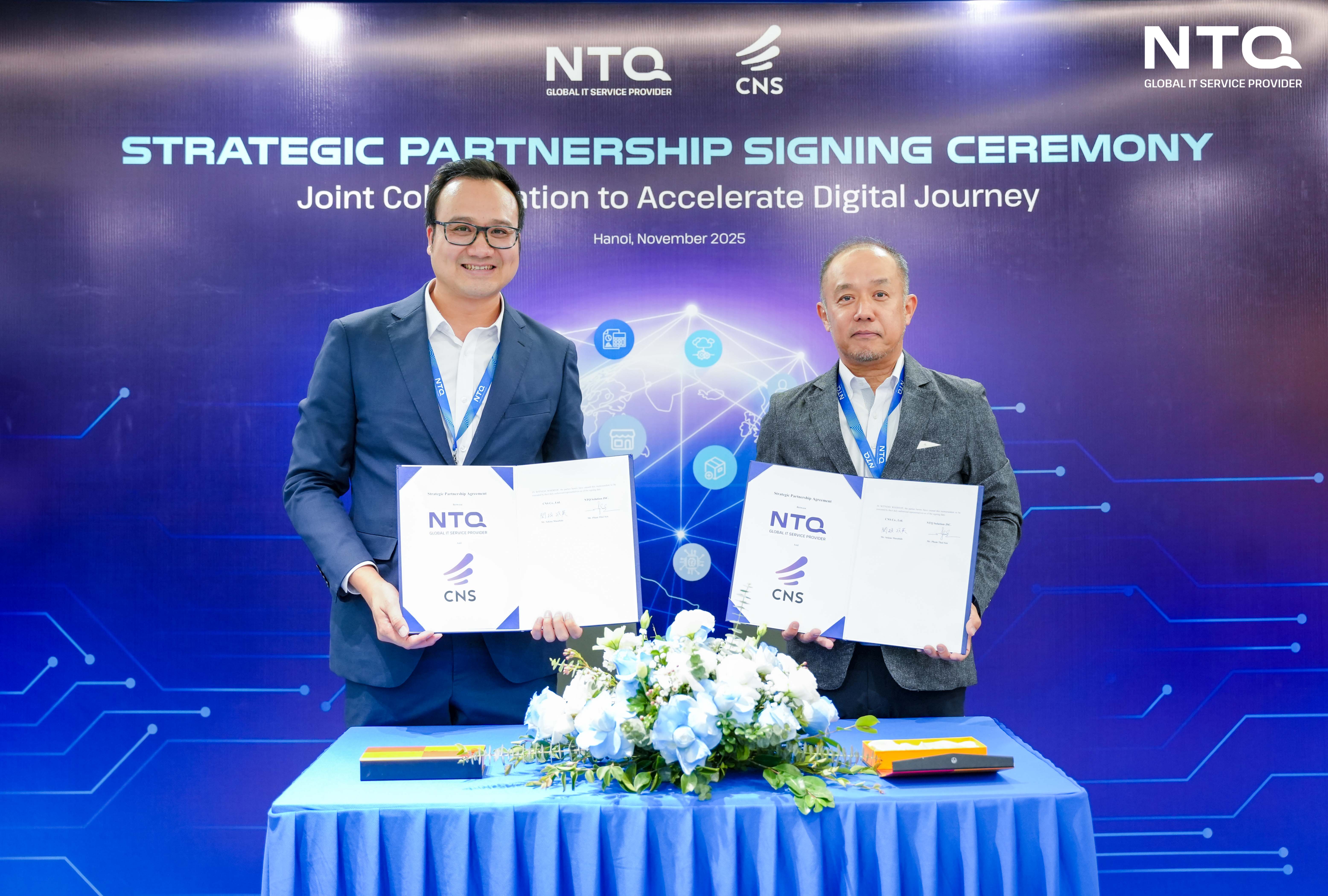 NTQ、日本IT企業CNS社とDX・AI分野における戦略的協力覚書（MOU）を締結