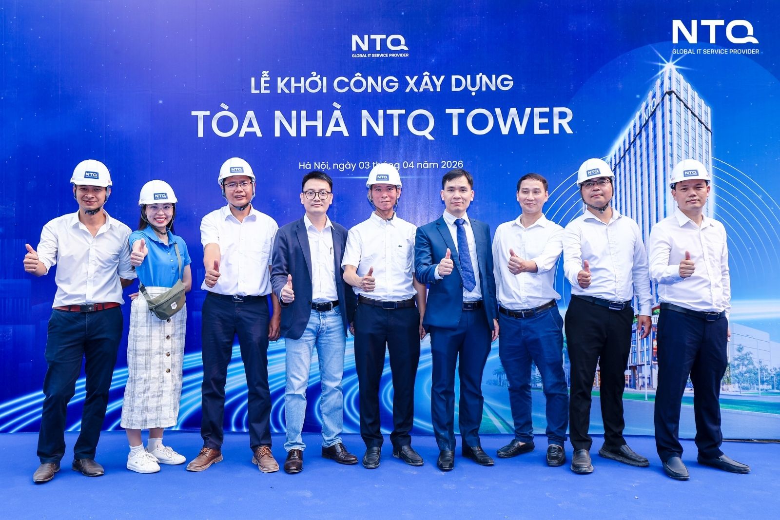 ベトナムIT企業NTQが新本社「NTQタワー」を着工