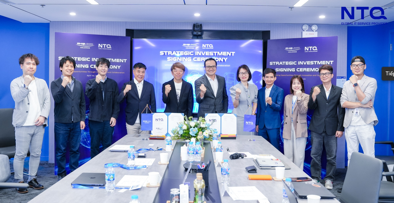 NTQ、エムアップホールディングスと戦略的パートナーシップおよび投資契約を締結